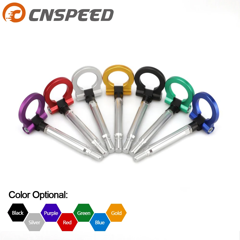 

circular Car Sport Model Car Auto Trailer Tow Hook Ring Eye Towing Front Rear Aluminum For Subaru BRZ 86 YC101546