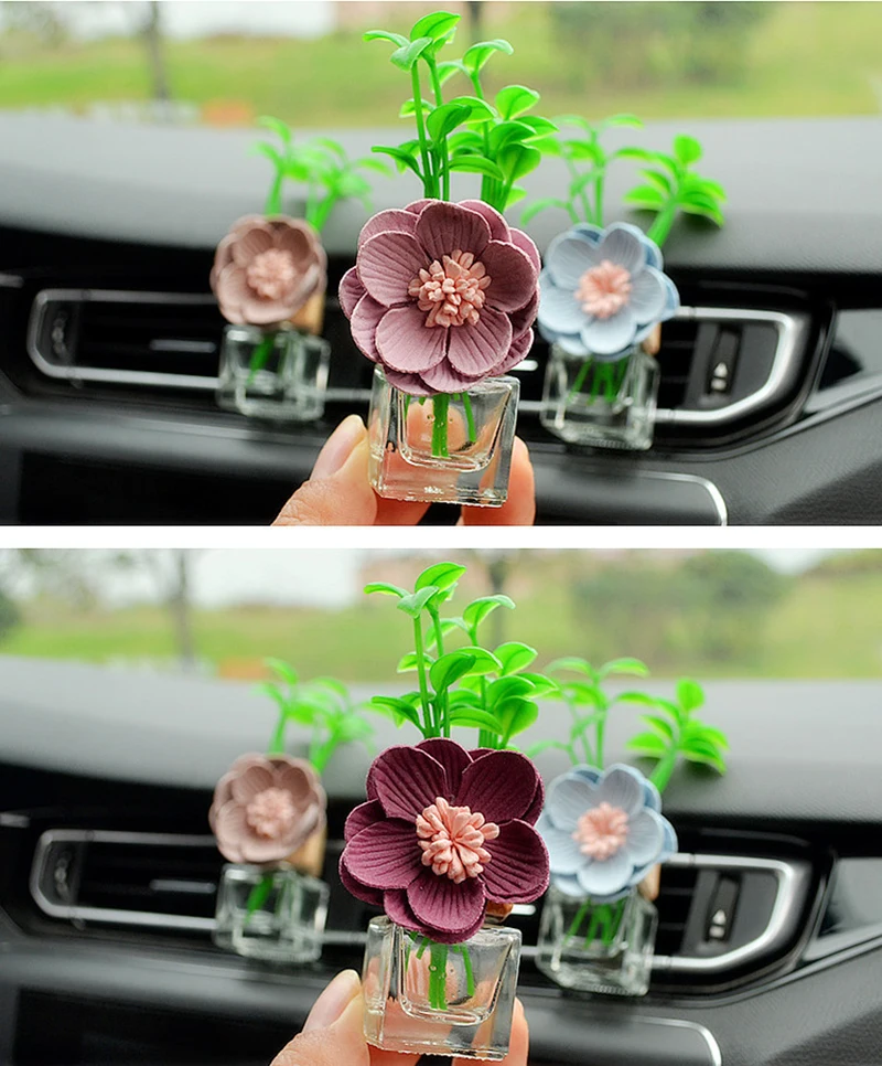 Car liquid perfume Auto air conditioning Vent Outlet Air Freshener Fragrance Aromatherapy Diffuser Accessories