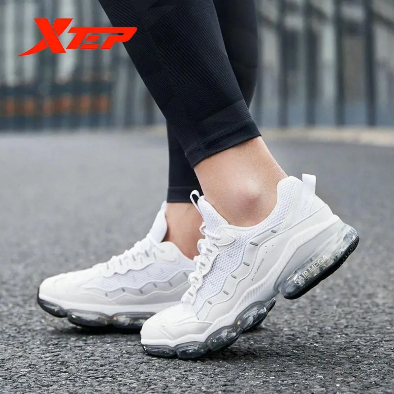 Xtep Air Cushion Type Men's Running Shoes Breathable Sneakers Air Cushion Running Shoes 880119115096