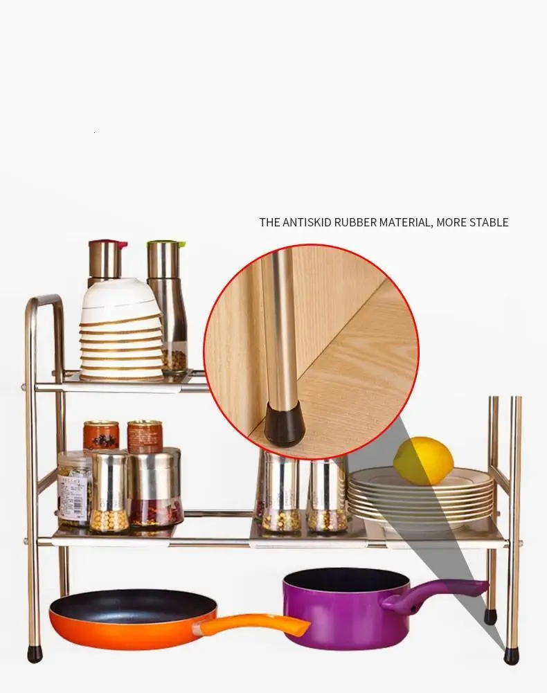 Держатель Especias Cucina Escurridor Platos Organizador De раковина Органайзер из нержавеющей стали кухня Cozinha Cocina кухонная стойка