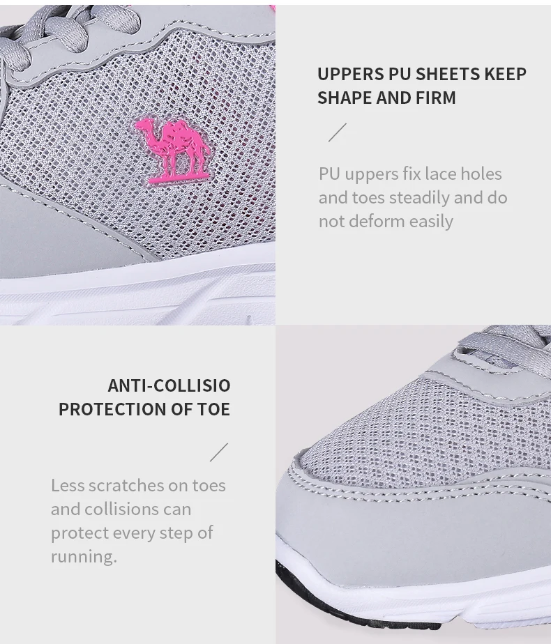 CAMEL Женские Air Mesh легкие кроссовки для бега удобные спортивные кроссовки для бега на открытом воздухе 2019 противоскользящие модные
