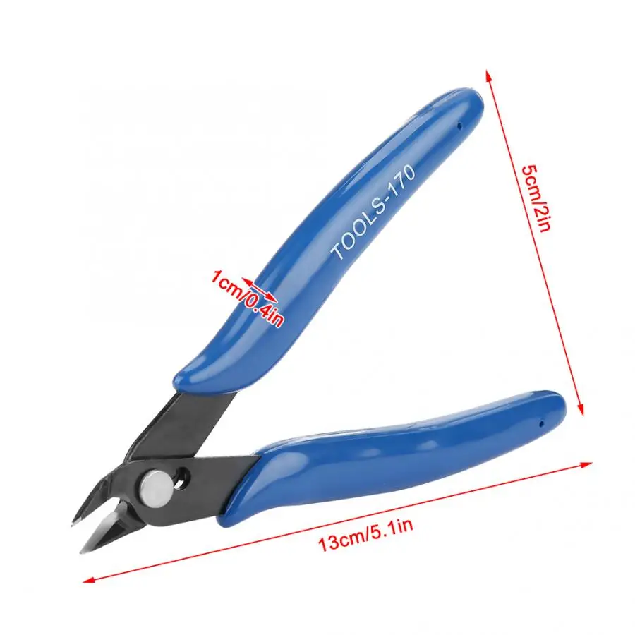 Electronic Plier Side Cutter WEL-170 Multifunctional Electrician Cutter Tool For