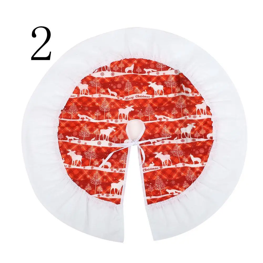 60 см Рождественская елка юбка олень шаблон крышка база украшения Поставки