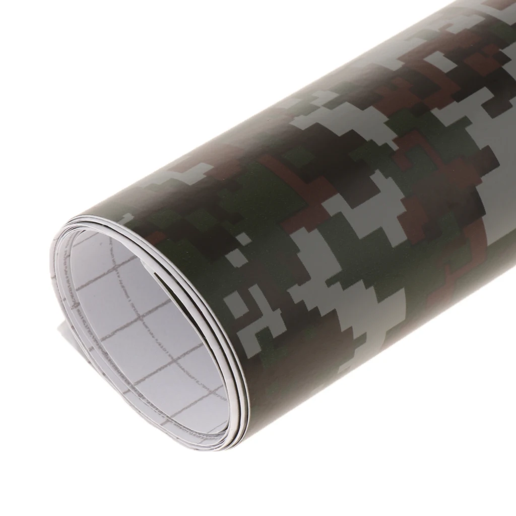 Camo vinyl car boat vehicle wrap vinyl car boat vehicle wrap self adhesive stretch conform decal