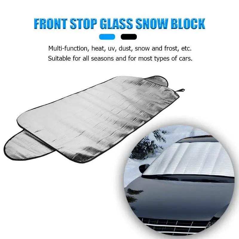Ветрового стекла зонтов нежный дизайн зима лобовое стекло автомобиля снежного покрова льда Мороз щит козырек от Солнца протектор 59x28 дюймов прочный