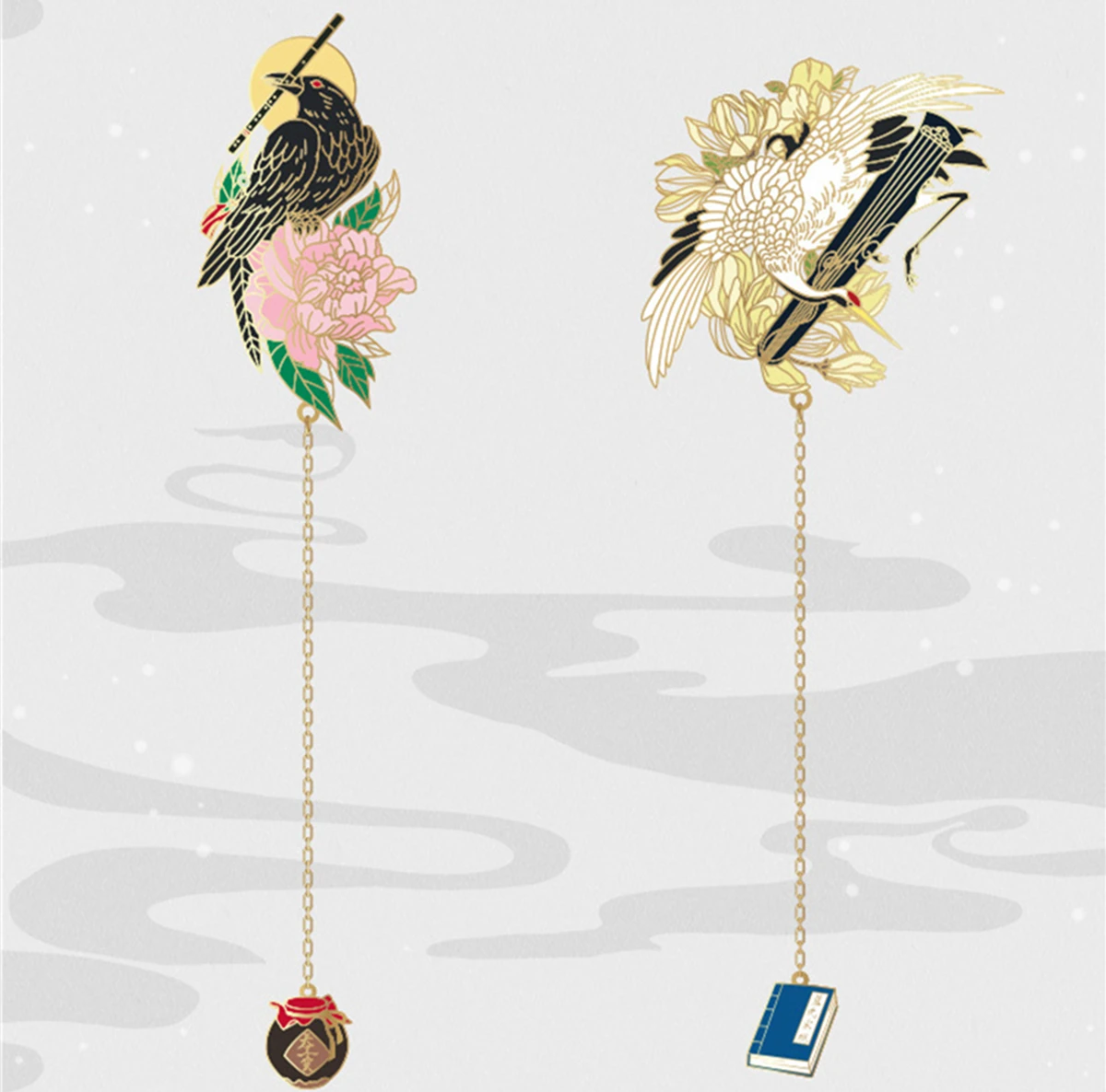 

Mo Dao Zu Shi Lan Wangji аниме периферийная форма животного для студентов Молодежные обучающие книги металлические закладки