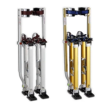 

18-30, 24-40 inches Adjustable Professional Aluminum Plastering Stilt Ladder Drywall Plaster Stilts Stage Props Interior Stand