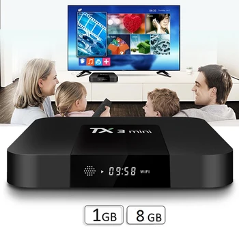 

TX3 Mini TV Box Android 8.1 Smart TV H.265 IP TV 4K HD Set Top Box TV BOX Media Player Amlogic S905W 2G 16G Tanix TX3 Box