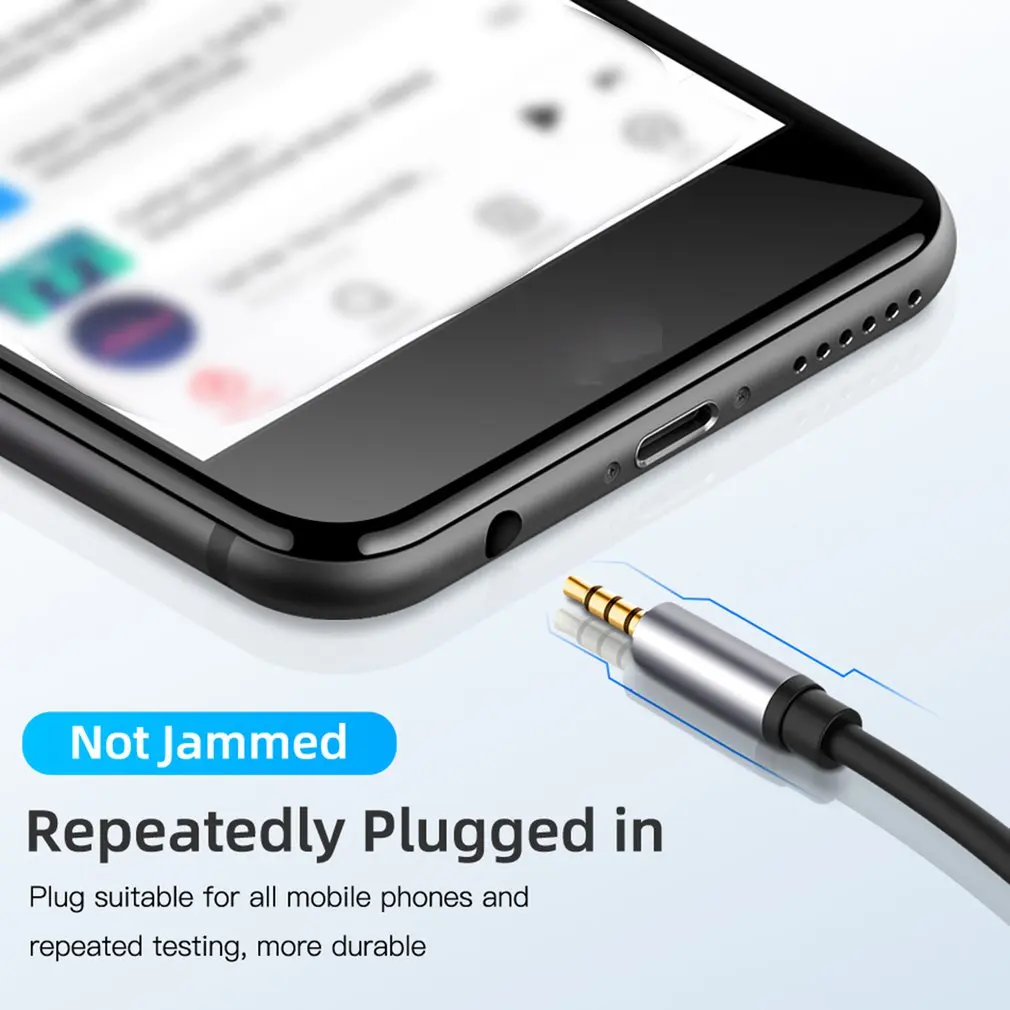Кабель для наушников для телефона компьютера 3,5 мм штекер 2 Женский AUXAudio Кабо Разветвитель для наушников конвертер Aux удлинитель
