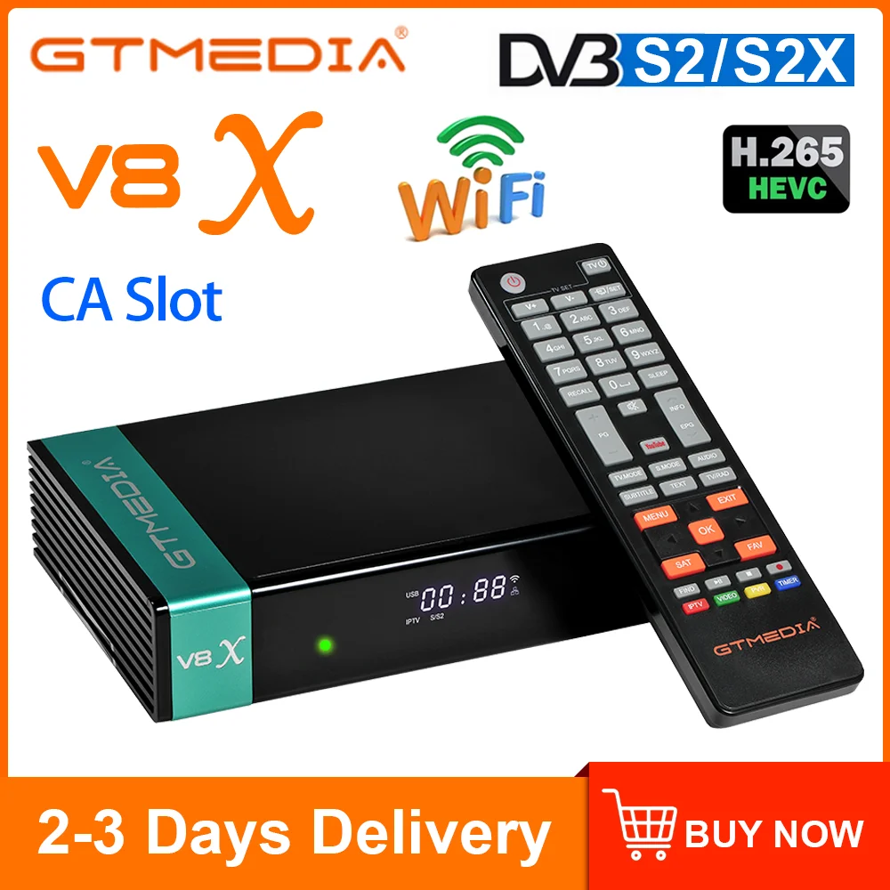Full HD спутниковый ресивер Gtmedia V8X/Nova DVB-S2-цифра телевизионный обновления форма Freesat