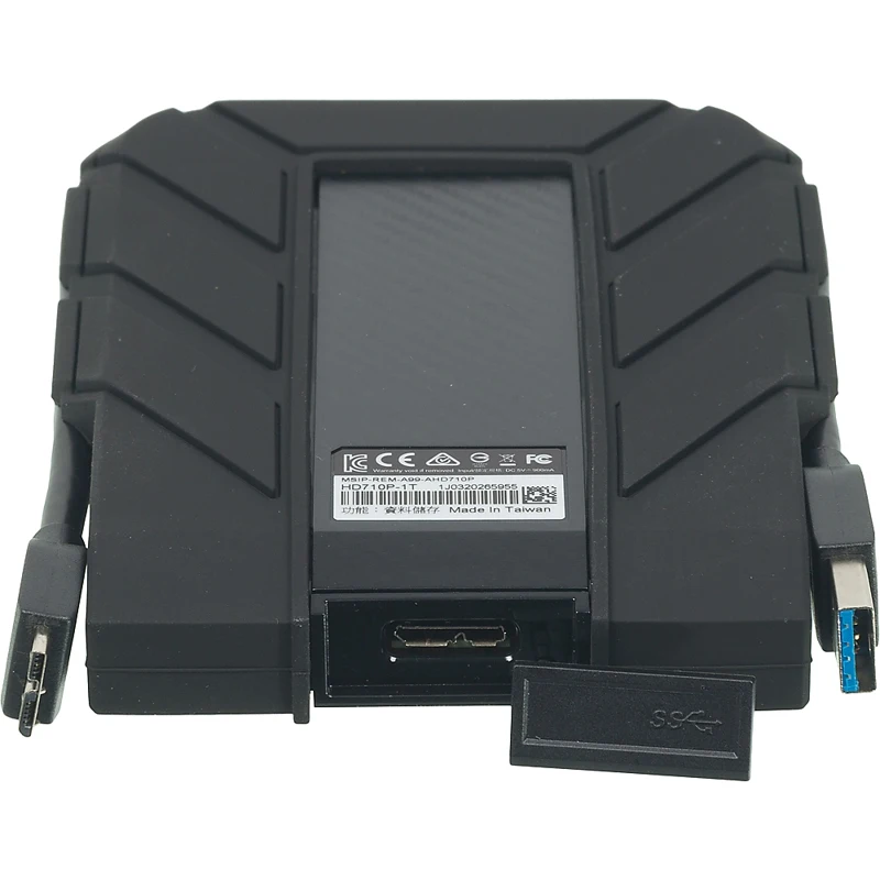 Жесткий диск A-Data USB 3.0 1Tb AHD710P-1TU31-CBK HD710Pro DashDrive Durable 2.5" черный