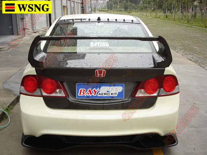 Задний спойлер из углеродного волокна для honda CIVIC Тип R Mugen RR|Спойлеры и крылья| |