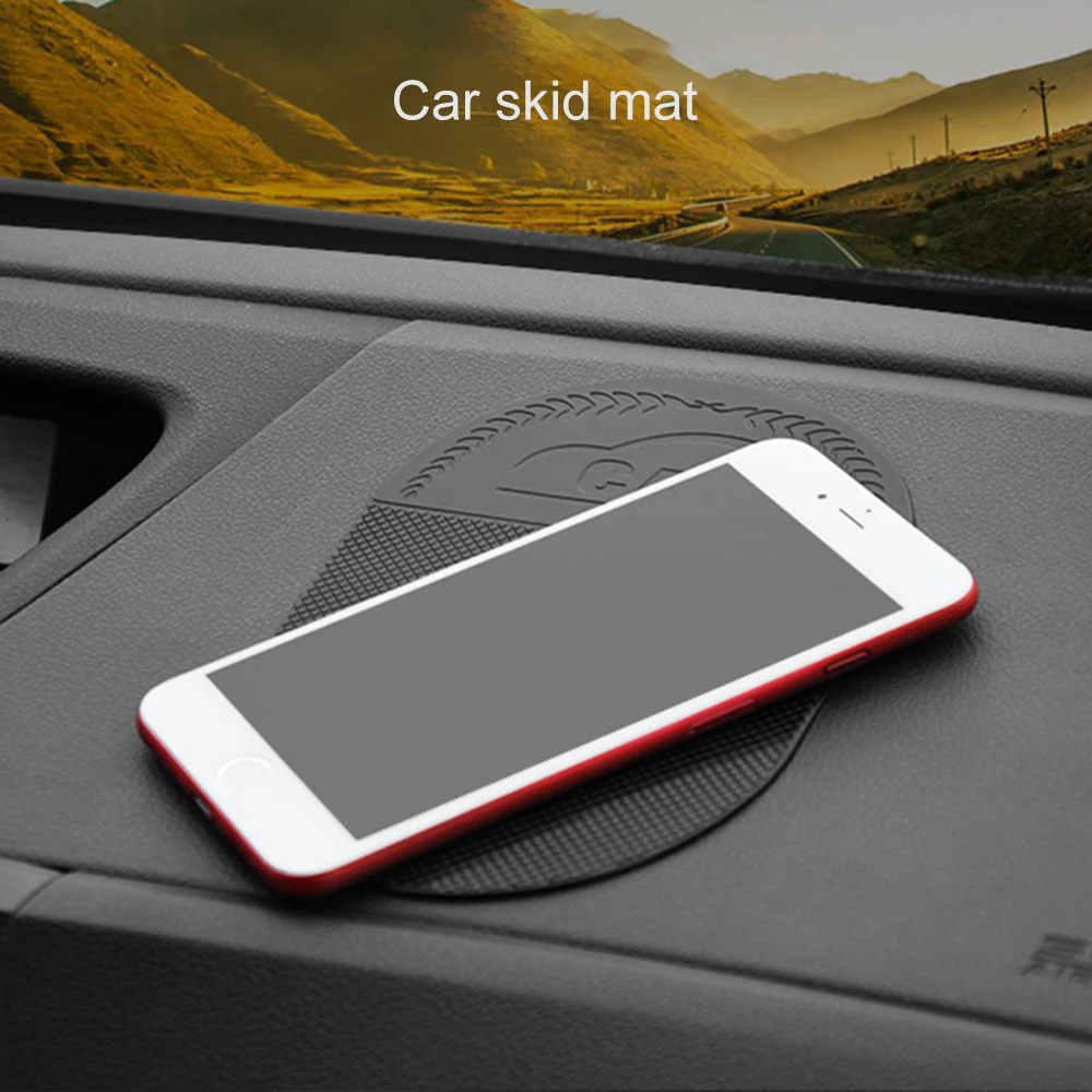 

Car Non Slip Mat Automobile Dashboard Large Spider Fixate Gel Pad Mobile Phone Bracket Double-sided Fixed Gel Pad Car Mats