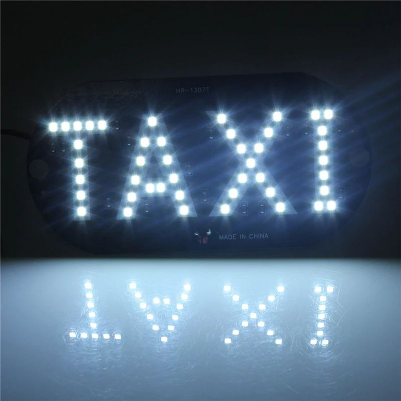 12V Авто 45 светодиодный светильник на крыше кабины такси Vehical внутри лампа ветрового стекла белого цвета