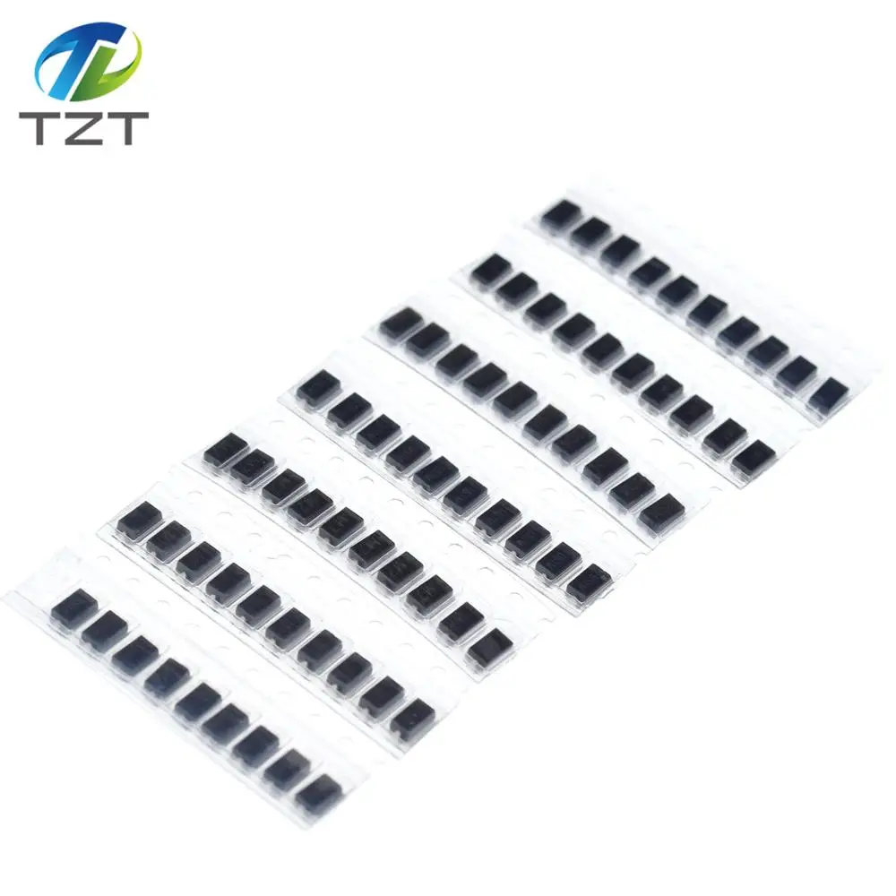 70 шт./лот SMD M1 1N4001 M4 1N4004 M7 1N4007 SS14 US1M RS1M SS34 7 ценности* 10 шт. комплект диод Шоттки комплект пакет посылка