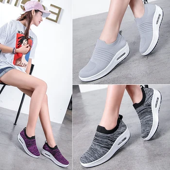 

Tenis Feminino Height Increasing Women Tennis Shoes Sneakers Female Fitness Wedge Shoes Walking Jogging Trainers Zapatillas 6