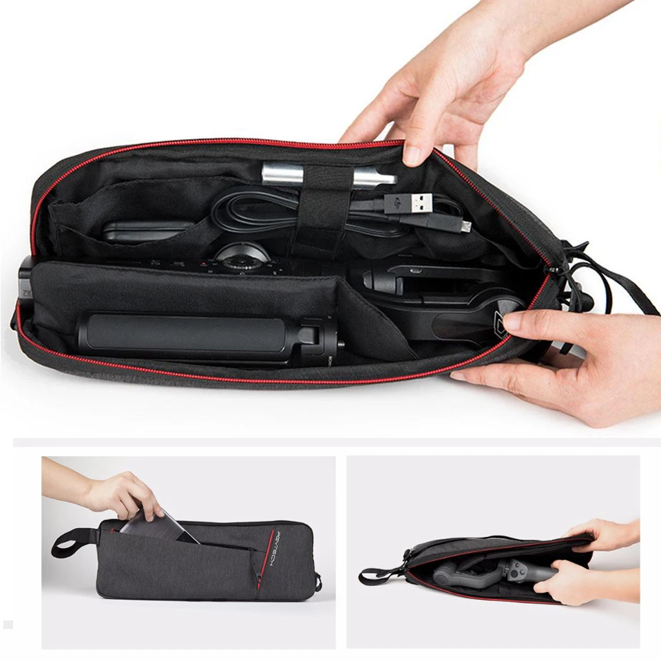 PGY Водонепроницаемый чехол сумка для хранения для DJI OSMO Mobile 3/Mobile 2 Zhiyun Smooth 4 Mijia ручная подвеска для защиты камеры дрона аксессуары