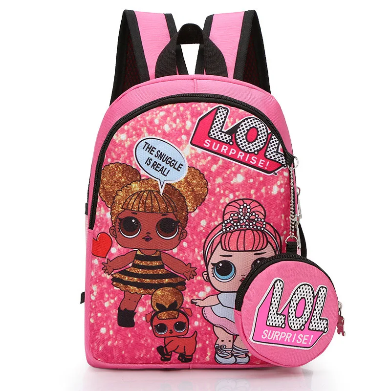 LoL Dolls-mochila sorpresa para niños, morral escolar de dibujos animados, regalo de cumpleaños y Navidad