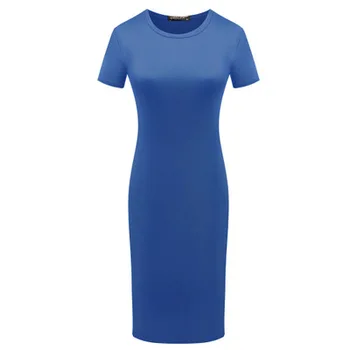 

2020 thin women dresses Ladies' fashion new selling package buttock piece ms short-sleeved summer dress nz019