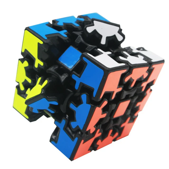 Gear Puzzle Twist Cube Magic Cube 3x3x3 3*3*3 Speed Cube Professional Logic Game Educational Toys Strange Shape Twist Puzzles 2