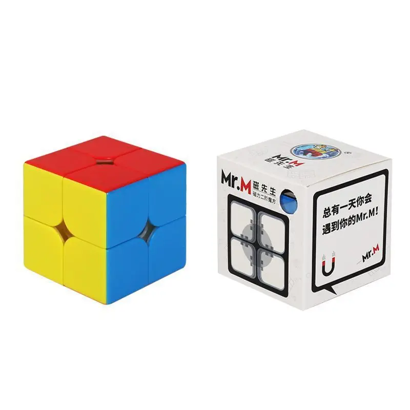 SHENGSHOU Mr.M 2x2x2 3x3x3 4x4x4 5*5*5 Магнитный магический куб скоростной пазл 2x2 3x3 4x4 5x5