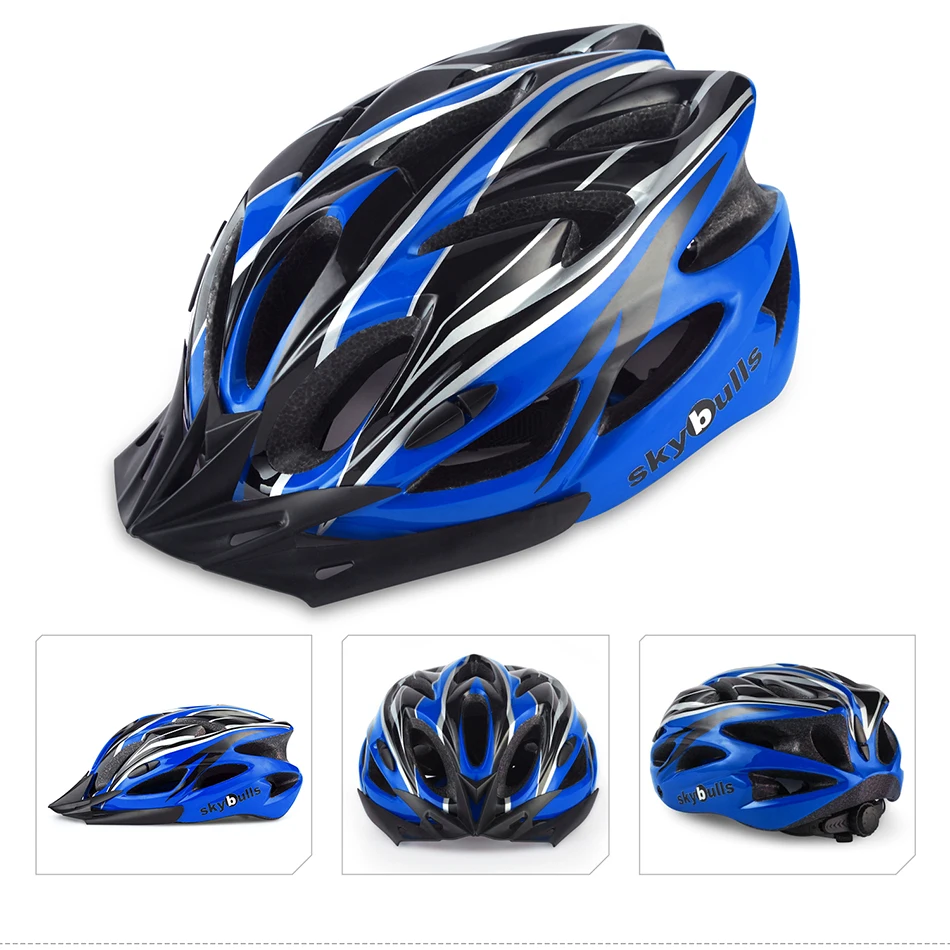 Skybulls, велосипедный шлем для велоспорта, ультралегкий EPS+ PC, MTB, дорожный велосипедный шлем, цельная форма, велосипедный шлем для велоспорта, защитное снаряжение