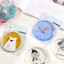 

2PCS random 2021 Round Instant Heating Pad Cartoon Portable PVC Hand Warmer Reusable Mini Cute Self-Heating Pack for Kids