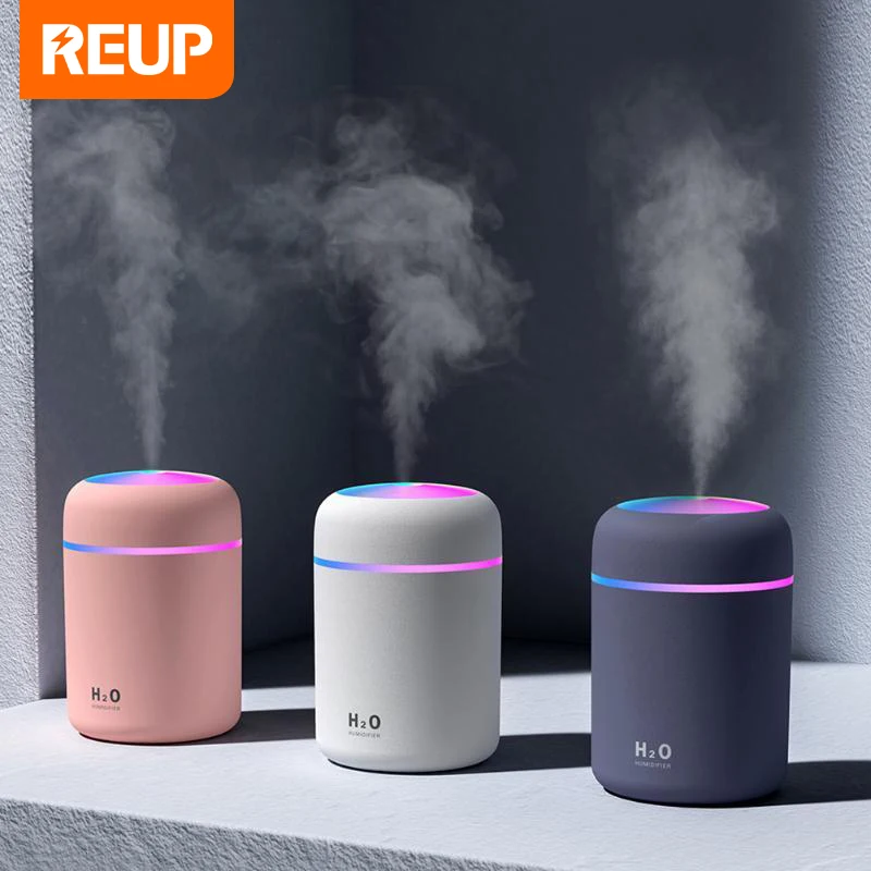 Air Humidifier Ultrasonic Aromatherapy Essential Oil Diffuser Sprayer Mist Maker Fogger Aroma Difuser Car Home Humificador Mini | Бытовая