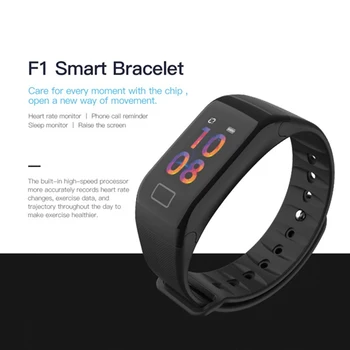

F1 Plus Smart Band Blood Pressure Waterproof Color Screen Sports Smart Bracelet Heart Rate Monitor Wristbands NEW!