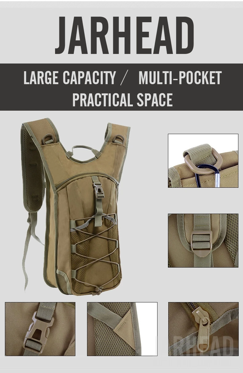 2.5L/3L Water Bag Sport Riding Tactical Camel bag Backpack