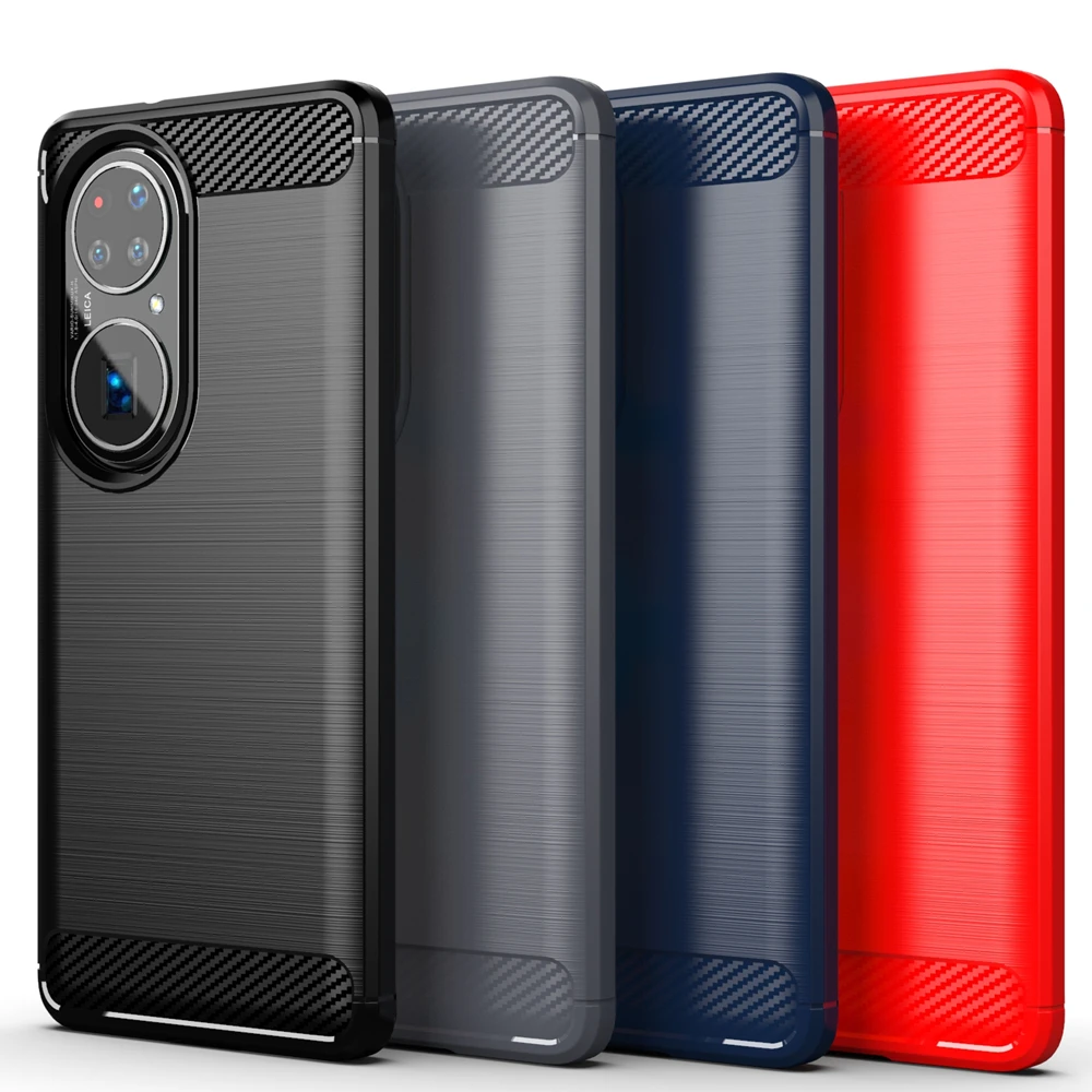 Чехол для Huawei P50 Pro чехол оболочка бизнес-стиль ТПУ силиконовый защитный телефона