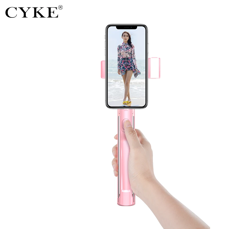 CYKE A17 палка для селфи с Bluetooth дистанционным затвором штатив для селфи монопод с Bluetooth палка для ios/android 80 см