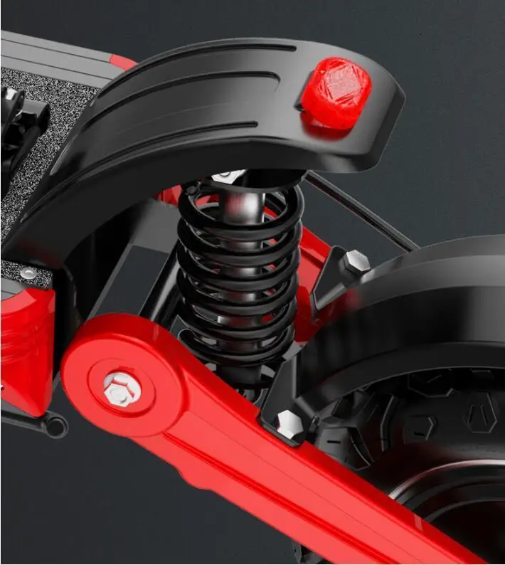 Foldable Electric Skateboard Two Wheels Electric Scooters Off Road Single Drive 500W 48V 35KMH Powerful Electric Bike (3)