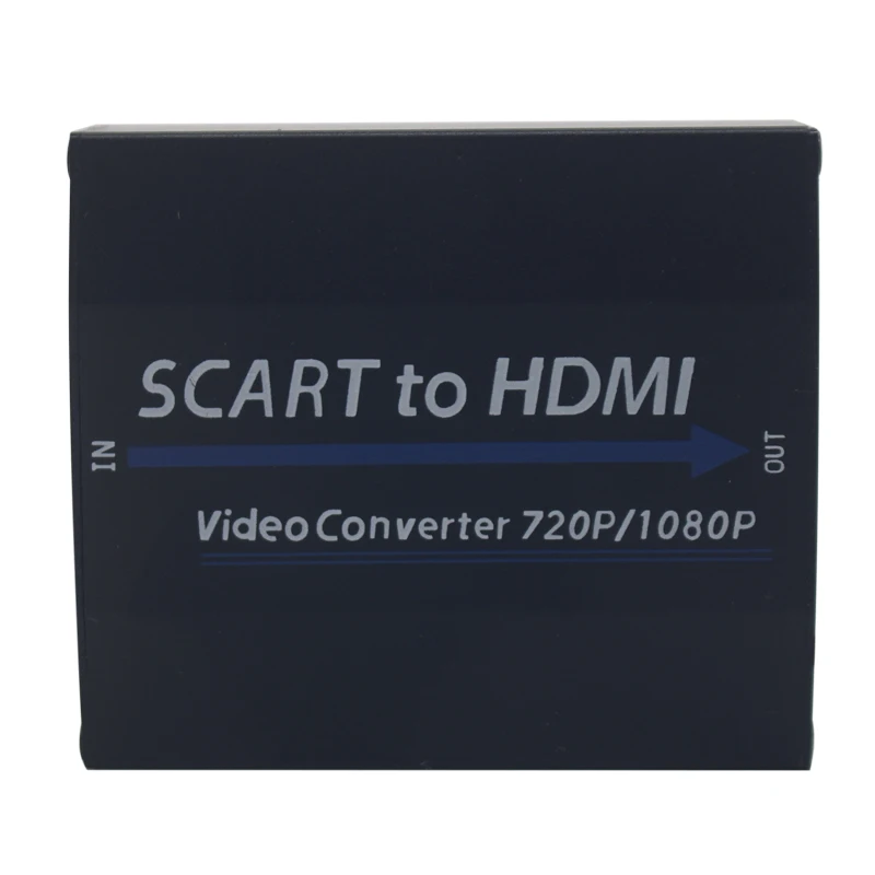 

ABHU-1080P SCART to HDMI Adapter Converter wtih Audio Video Composite for TV DVD Sky Box