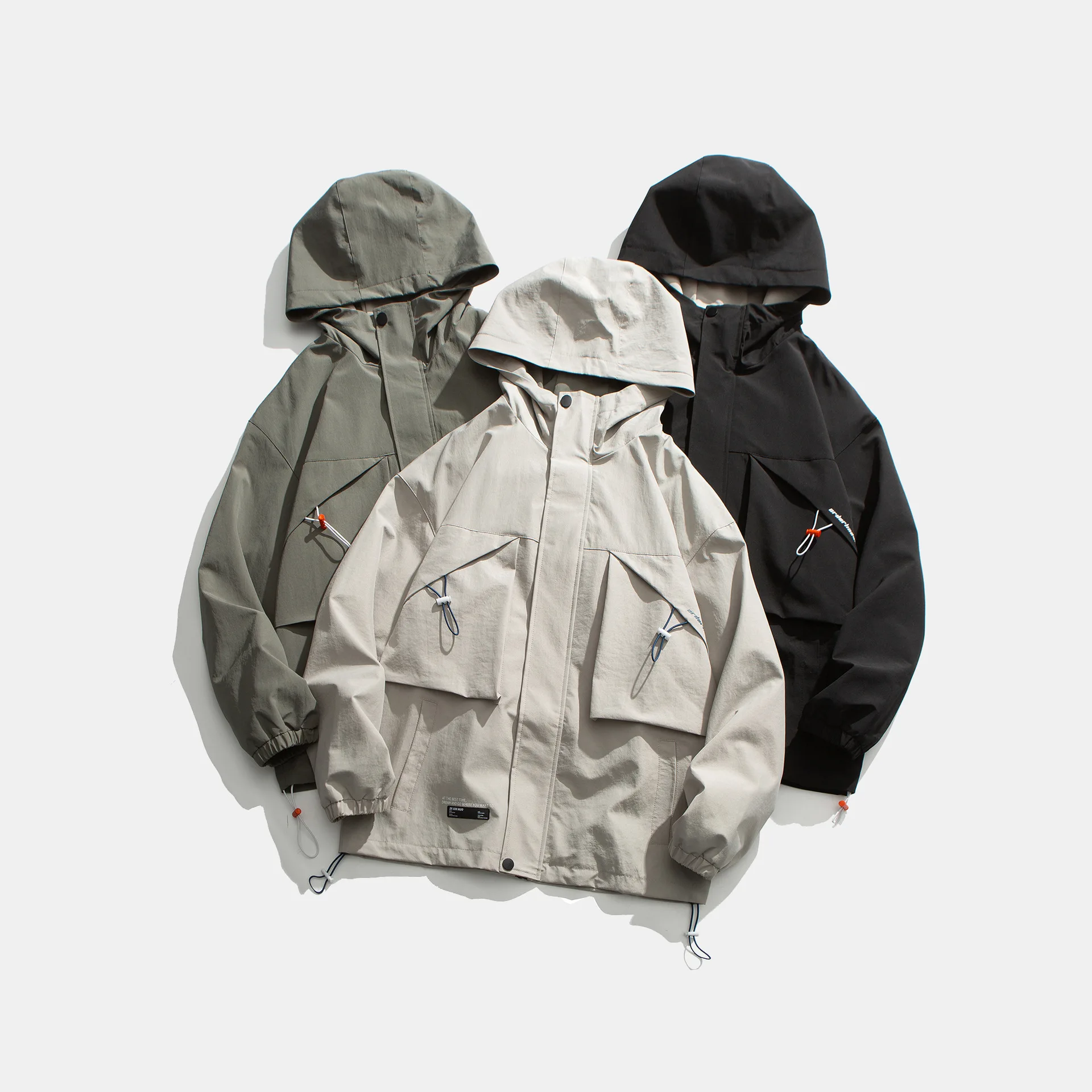 

Japanese-style Origional Base-Popular Brand Tooling Jacket Multi-pockets Design-Coat
