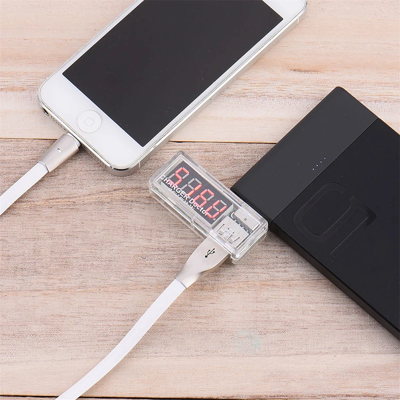 Профессиональный Постоянный ток 3 5 в 7 USB зарядный детектор напряжения тестер