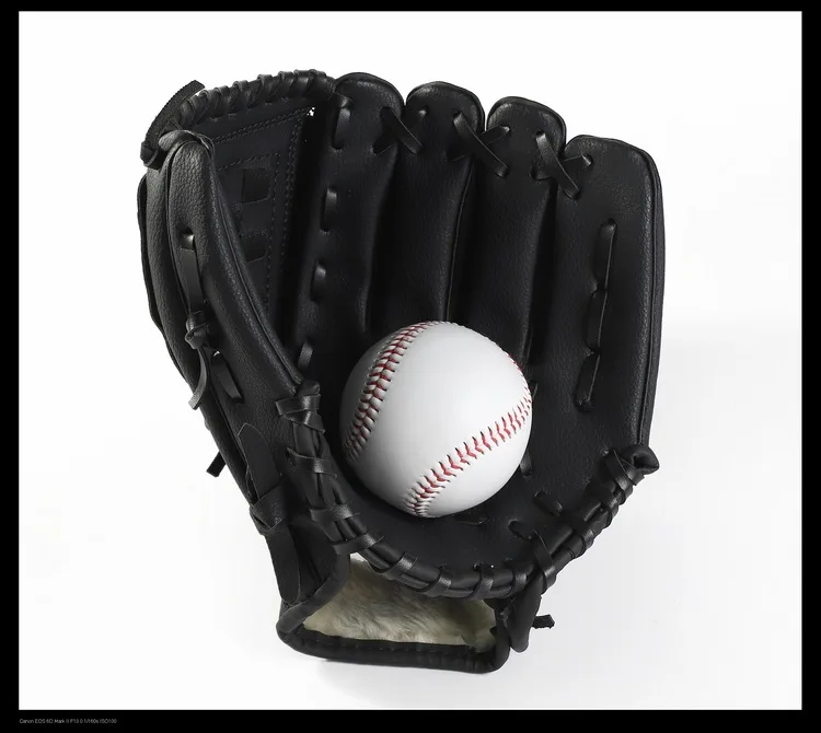 Мужской Детский юношеский Бейсбол перчатка Софтбол тренировка 10,5 11,5 12,5 дюймов Профессиональный левосторонний базовый перчатка