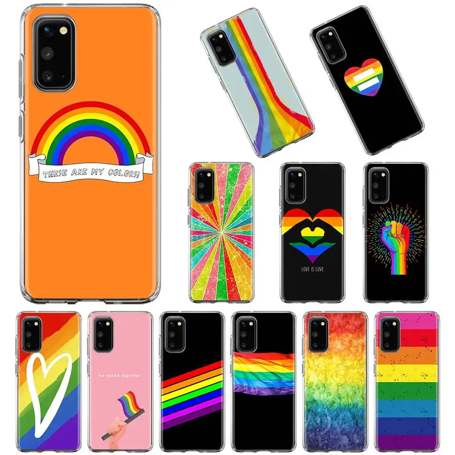 Прозрачный силиконовый мягкий чехол для Samsung Galaxy S20 + Ultra S10e S10 Plus S7 S8 S9 TPU