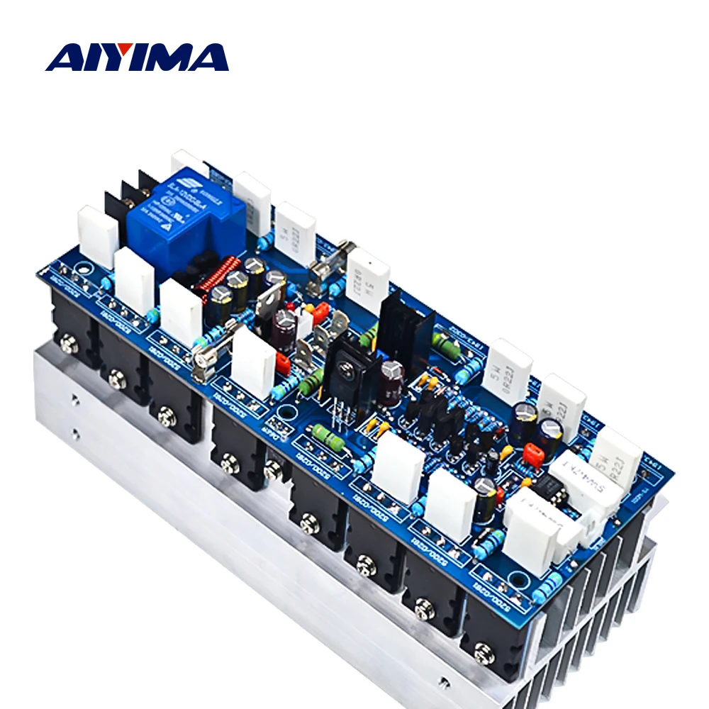AIYIMA placa amplificadora potencia de 1000W, Amplificador de sonido de alta potencia, Mono, profesional, para altavoz, bricolaje, 5200, 1943|Amplificador| - AliExpress