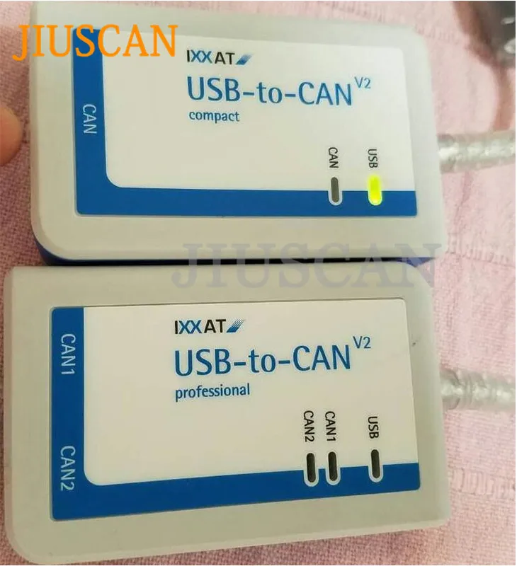 JIUSCAN for MTU USB-to-CAN V2 for MTU DiaSys 2.71+MTU MDEC ECU4 test Cable+MUT ADEC ECU7 Diagnostic Cable/ Data recording