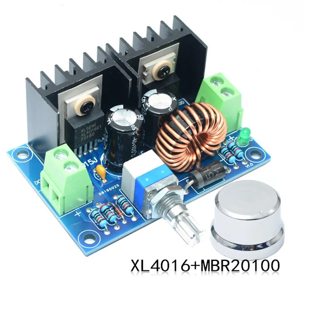 

Max 8A 200W DC-DC Step Down Buck Converter Power Supply XL4016 PWM Adjustable 4-40V To 1.25-36V Step-Down Board Module