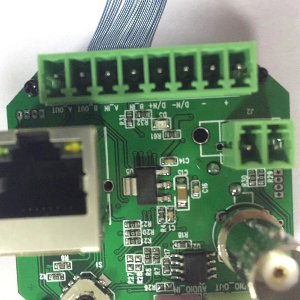US $187.48 Sony block HD encoding control interface IP board camera network signal board SNY network movement encoding board control board