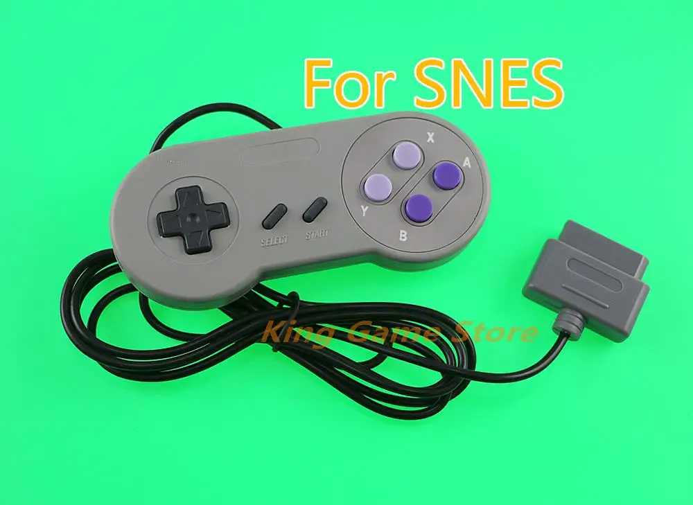 1Pc Di Ricambio Controller Di Gioco Cablato Gamepad Per Joystick Controller Di Sistema Nintendo Super Snes