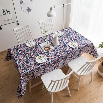 

2019 Rectangular Table Cloth 140x220cm Modern British Flag Print Table Cloth Fashion Home Family Tablecloth Party Banquest Decor