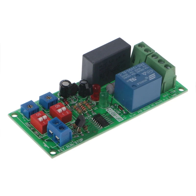 

Cycle Delay Timing Timer Relay Turn ON/OFF Switch Module AC 110V 120V 220V 230V