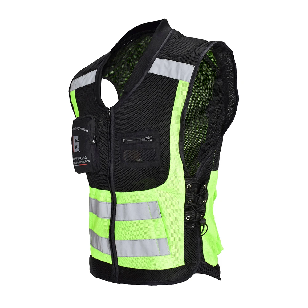 WOSEWE GHOST RACING CE защита для тела мотоцикла защита для спины защита груди мотоциклетная куртка защитное снаряжение броня - Цвет: ArmorG-Size-L