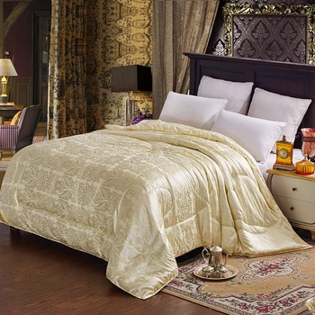 

100% Mulberry Silk Comforter For Winter/summer Multiple Color Options Quilt Duvet Twin Full Queen King Size Warm And Comfortable