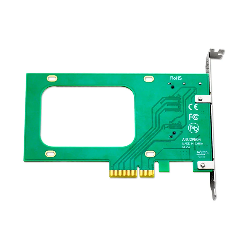 ANU2PE04 SFF-8639 адаптер pcie x4 для u.2 SSD riser card(не с ssd