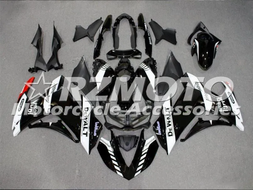 

4Gifts New ABS Injection Mold motorcycle Fairings Fit For YAMAHA R3 R25 2015-2019 15-19 Bodywork Set Custom black white
