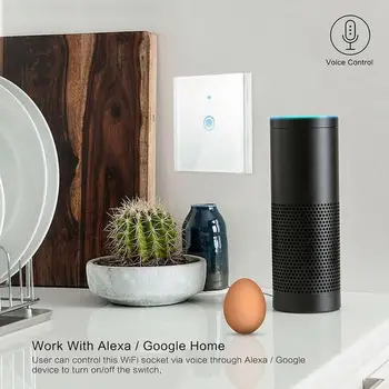 

Smart home WIFI switch touch switch voice smart control mobile phone APP remote wall remote control switch